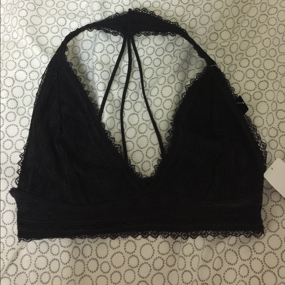 Black bralette